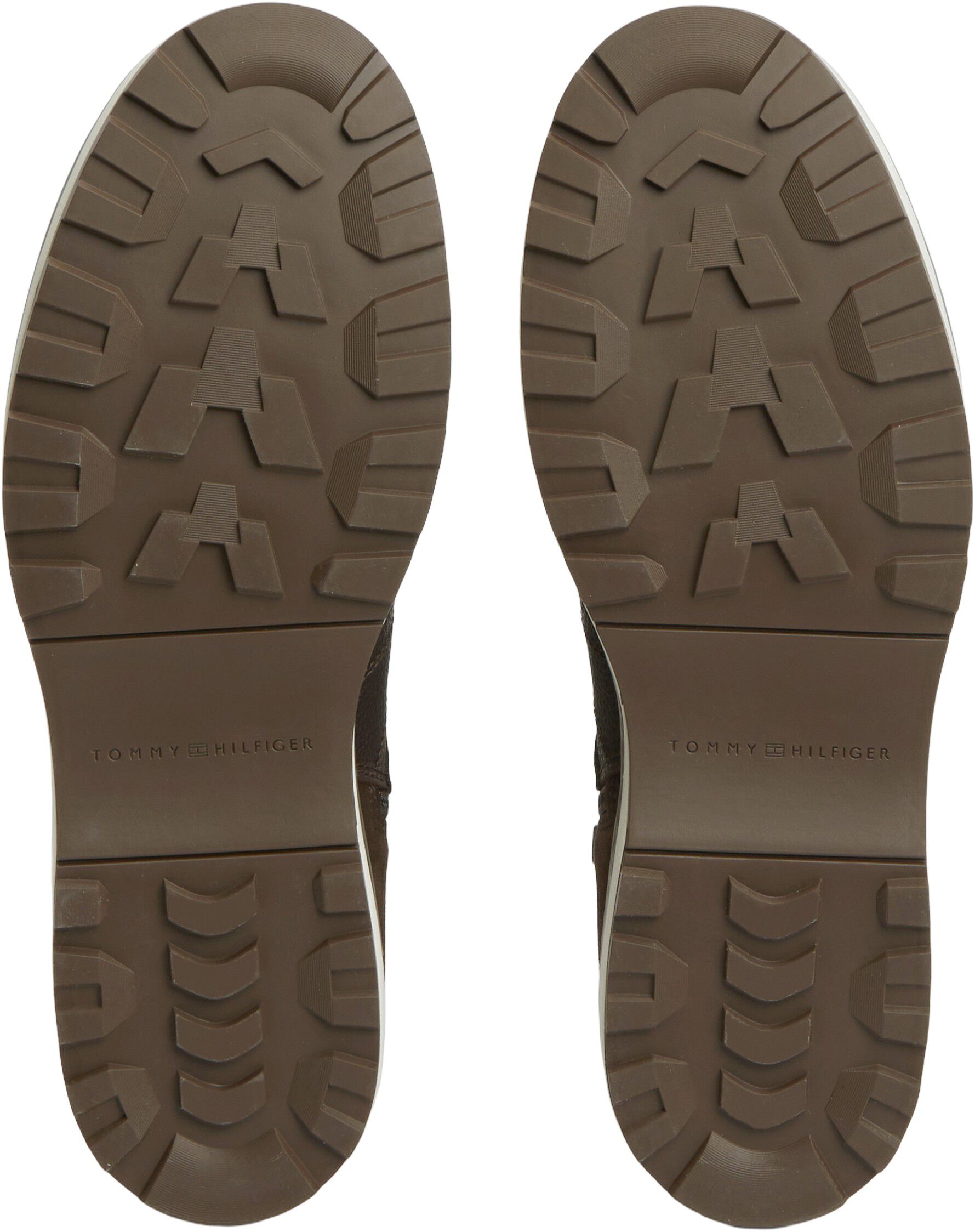 Leather Outdoor Cleat Mixed Texture Boots