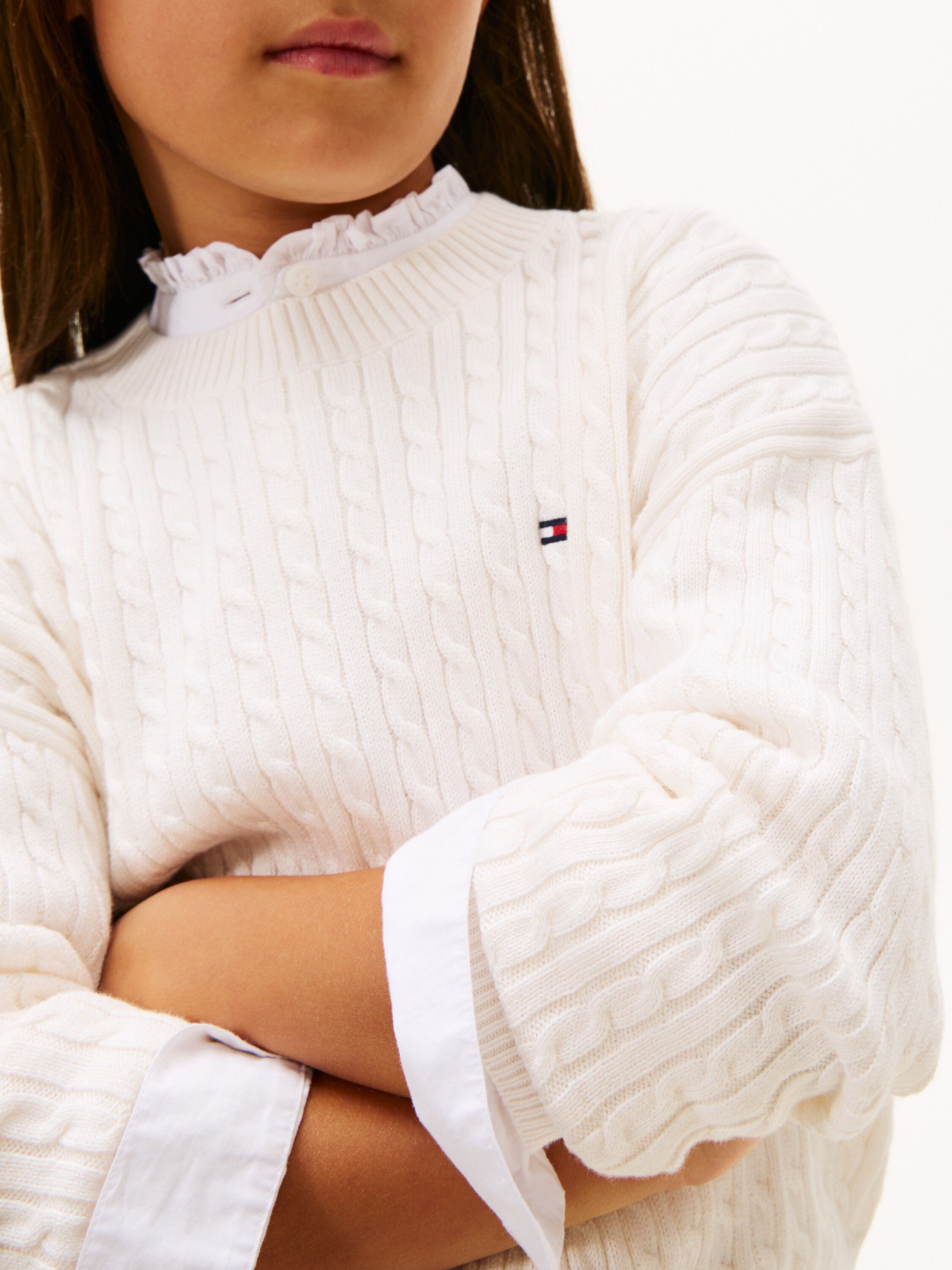 Cable Knit Relaxed Jumper