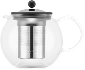 Tepress med filter i rostfritt st&aring;l, 1,5 l, 51 oz