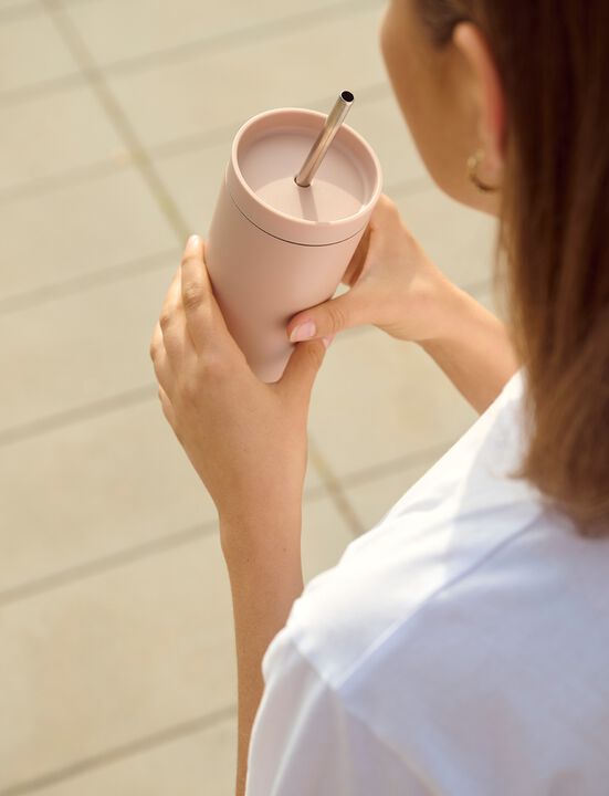To Go Sip Termomugg med sugrör 0.4 l. Heather