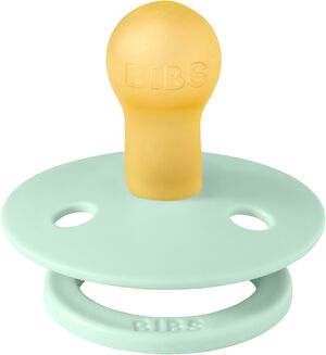 BIBS Pacifier Studio Colour Block Latex Size 1 Nordic Mint/P