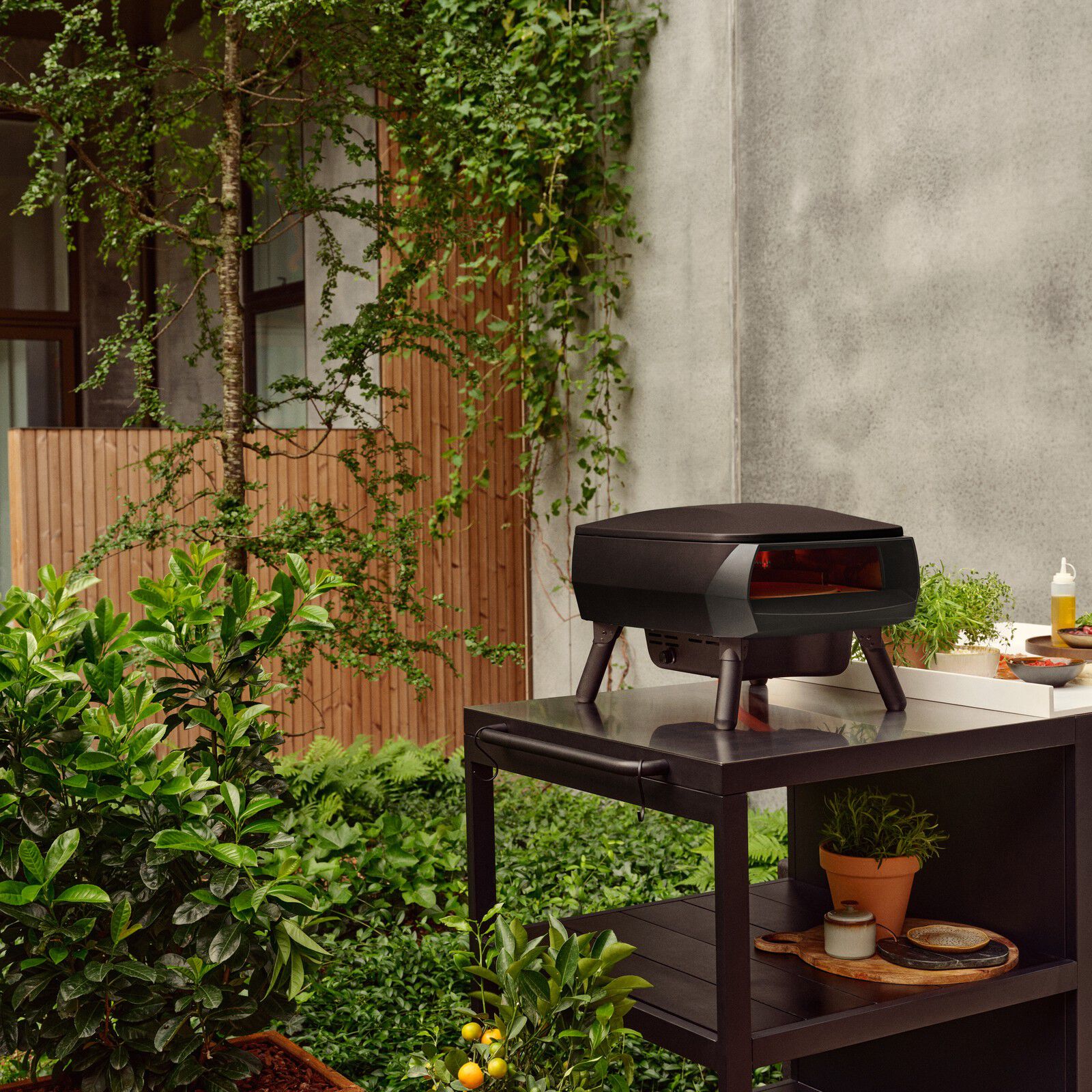 Witt PICCOLO Rotante 13" Mat Black EU Pizza oven Black