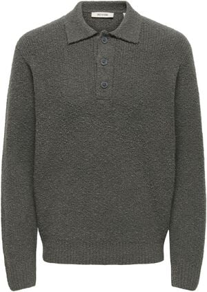 ONSDALE RLX LS POLO KNIT NOOS