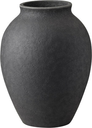Knabstrup, vas, svart, 12,5 cm