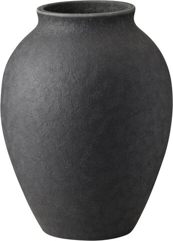 Knabstrup vase, antracitgrå, 12,5 cm