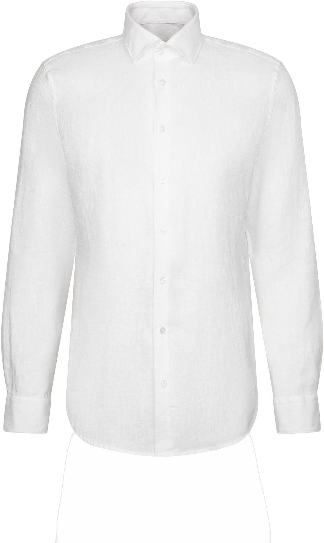 Linen shirt Slim 1/1 Kent-Collar Uni