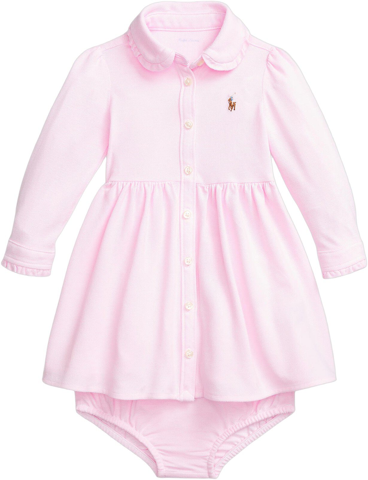 Knit Oxford Dress & Bloomer