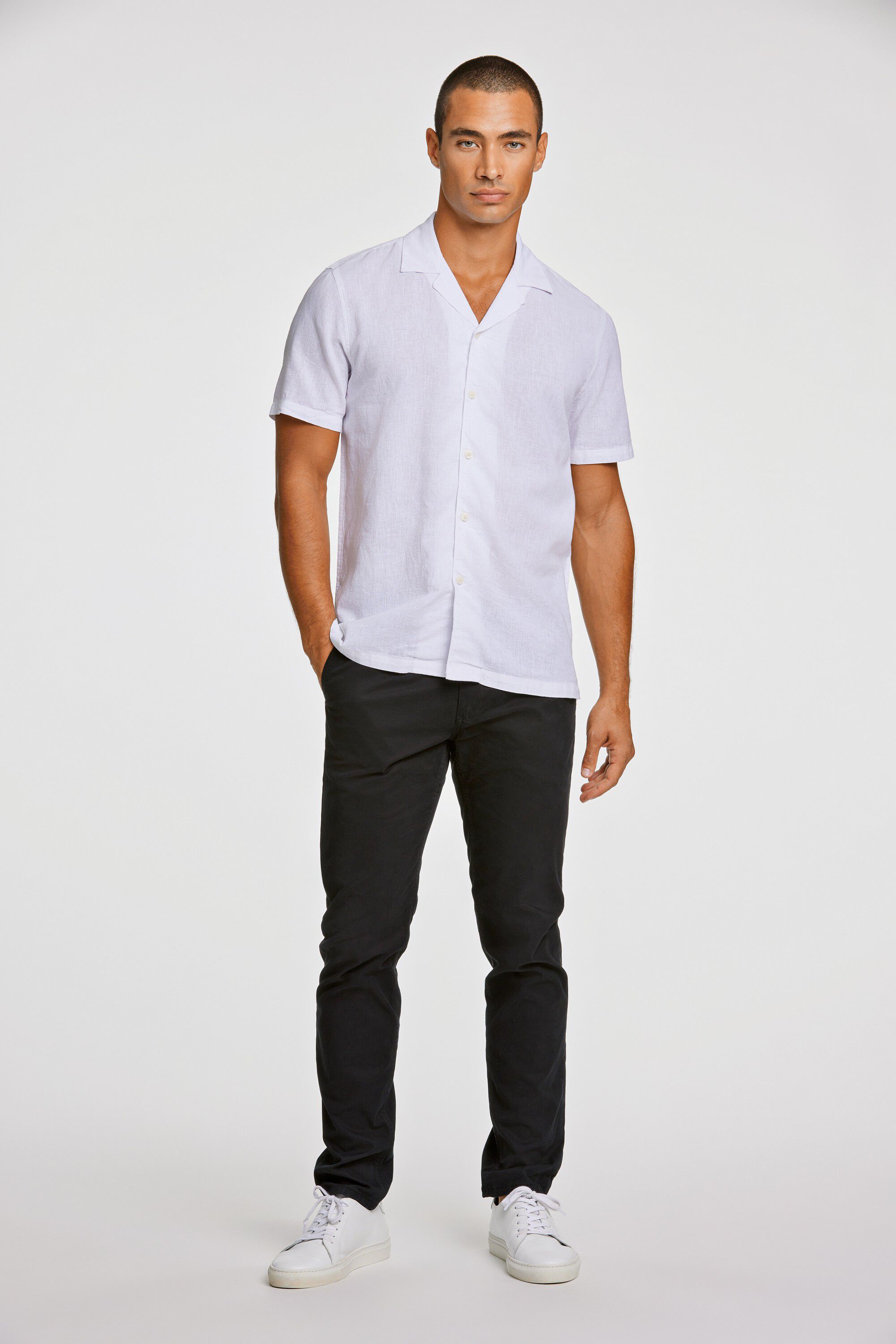 Casual linen blend resort S/S