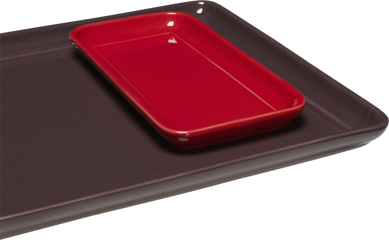 Amare Bakke Burgundy/R&oslash;d s&aelig;t af 2