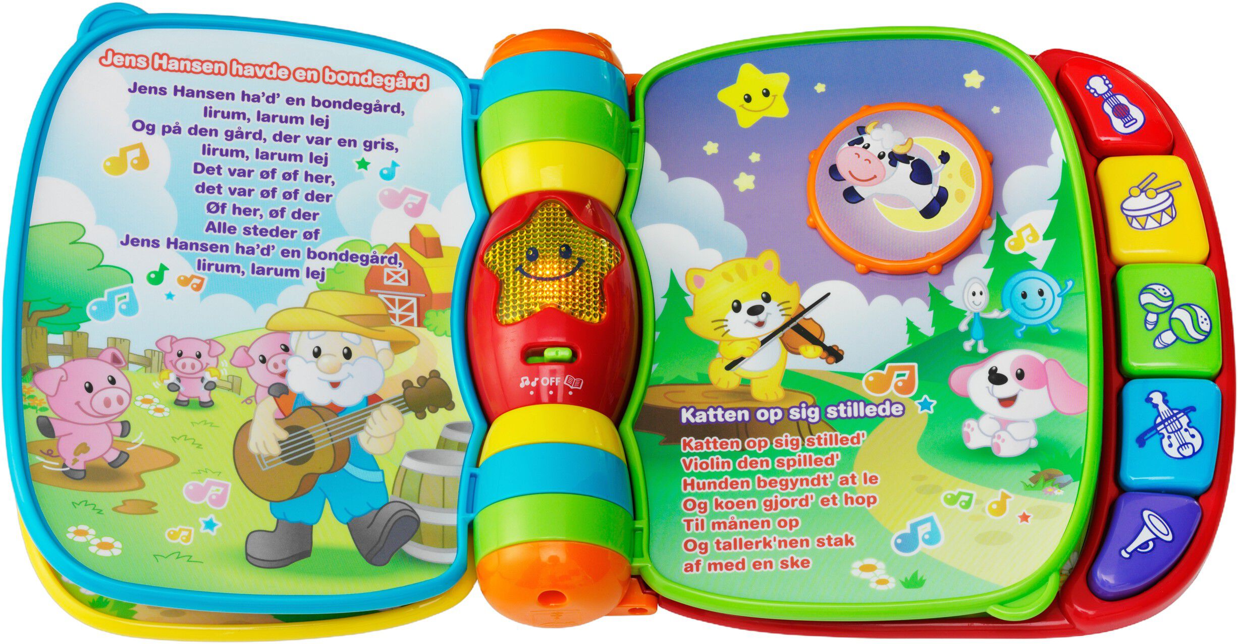 Vtech Musikbog m sange