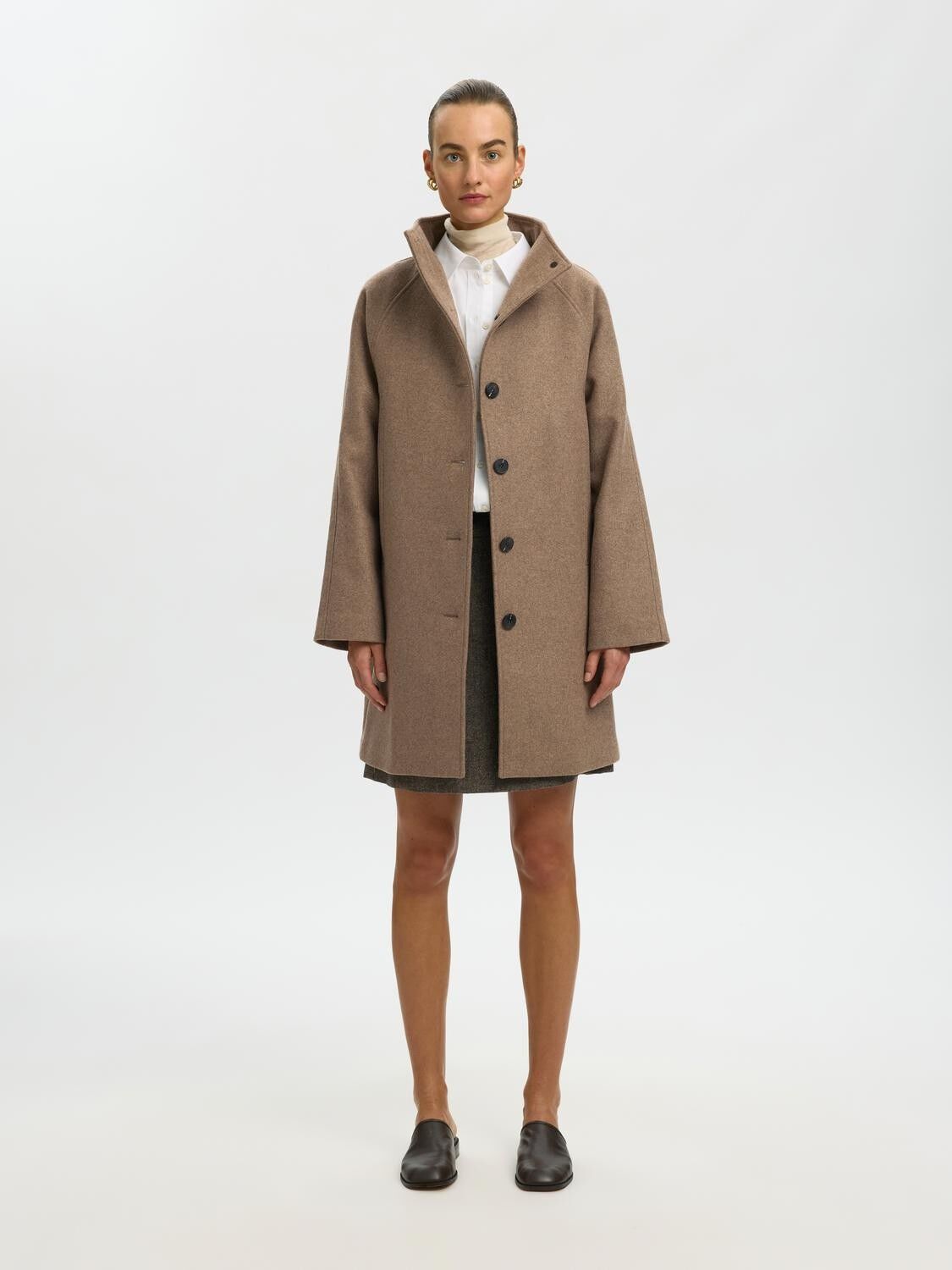 Slwzia-Vinni Wool Blend Coat Noos