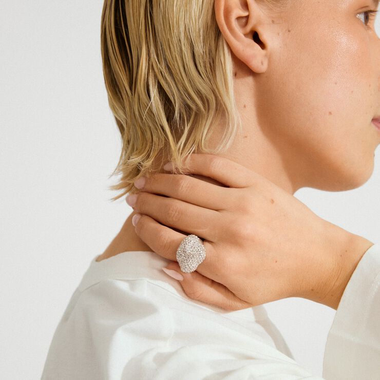 LAEL ring sølvbelagt