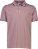 Polo shirt w. contrast piping