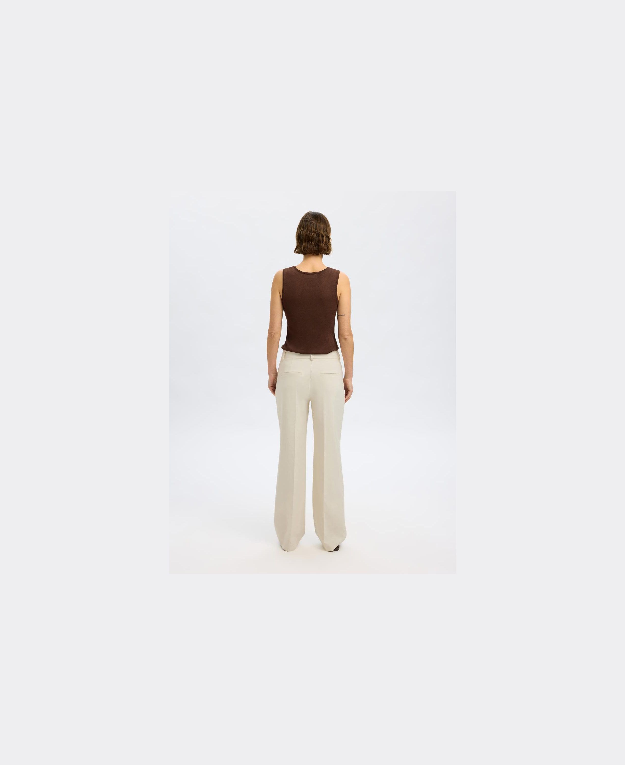 SLFRITA MW WIDE PANT PD NOOS