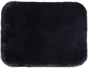 Laptop Case 14" Faux Fur Black