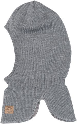 Knitted Balaclava w Wool & Windstop