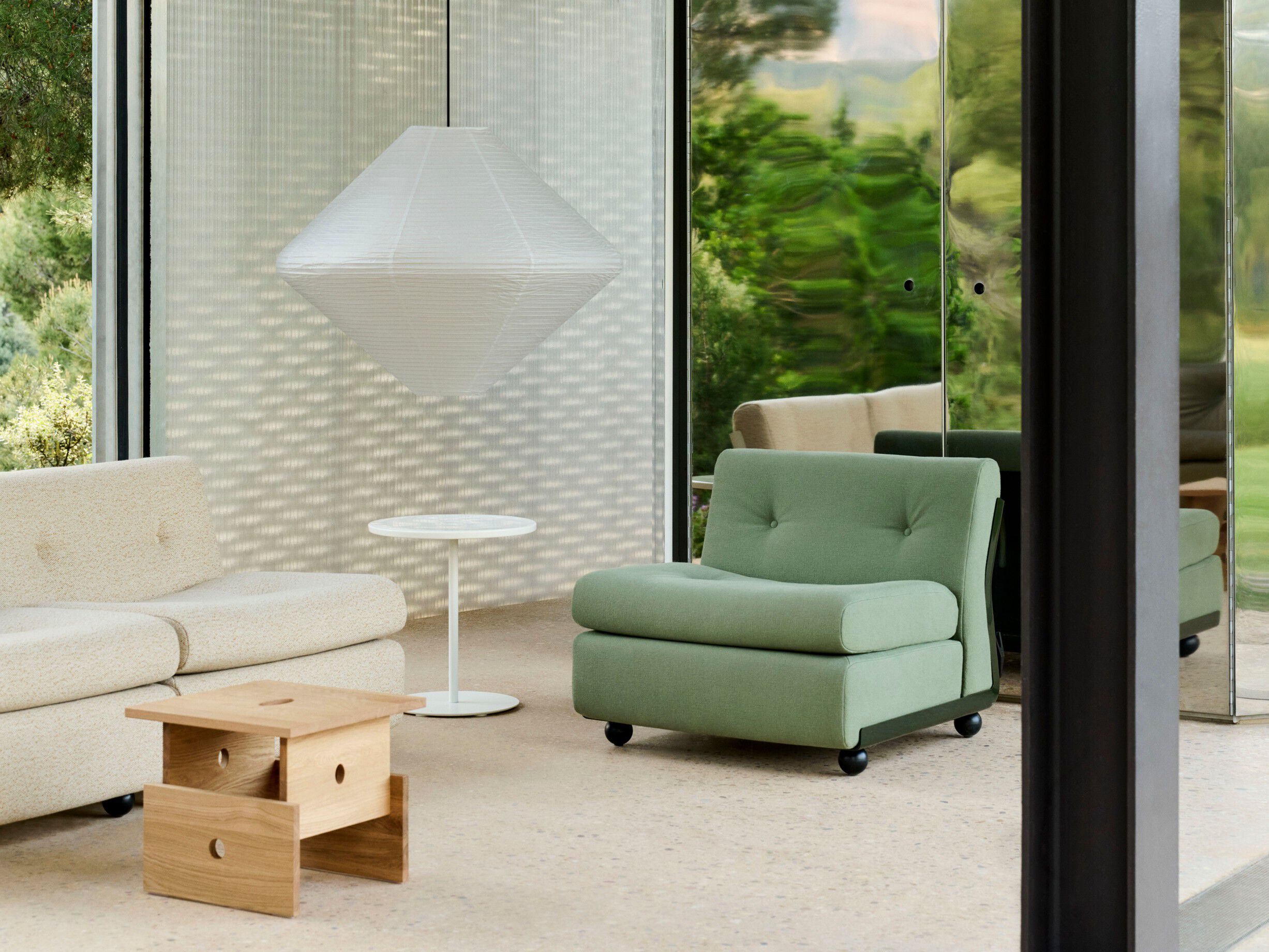 Paper Shade-Diamond &Oslash;80-Classic white