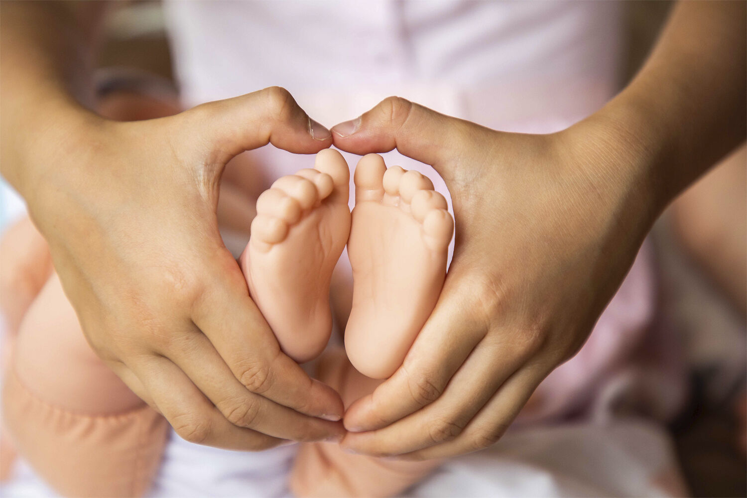 TINY TREASURES. Pink Bunn