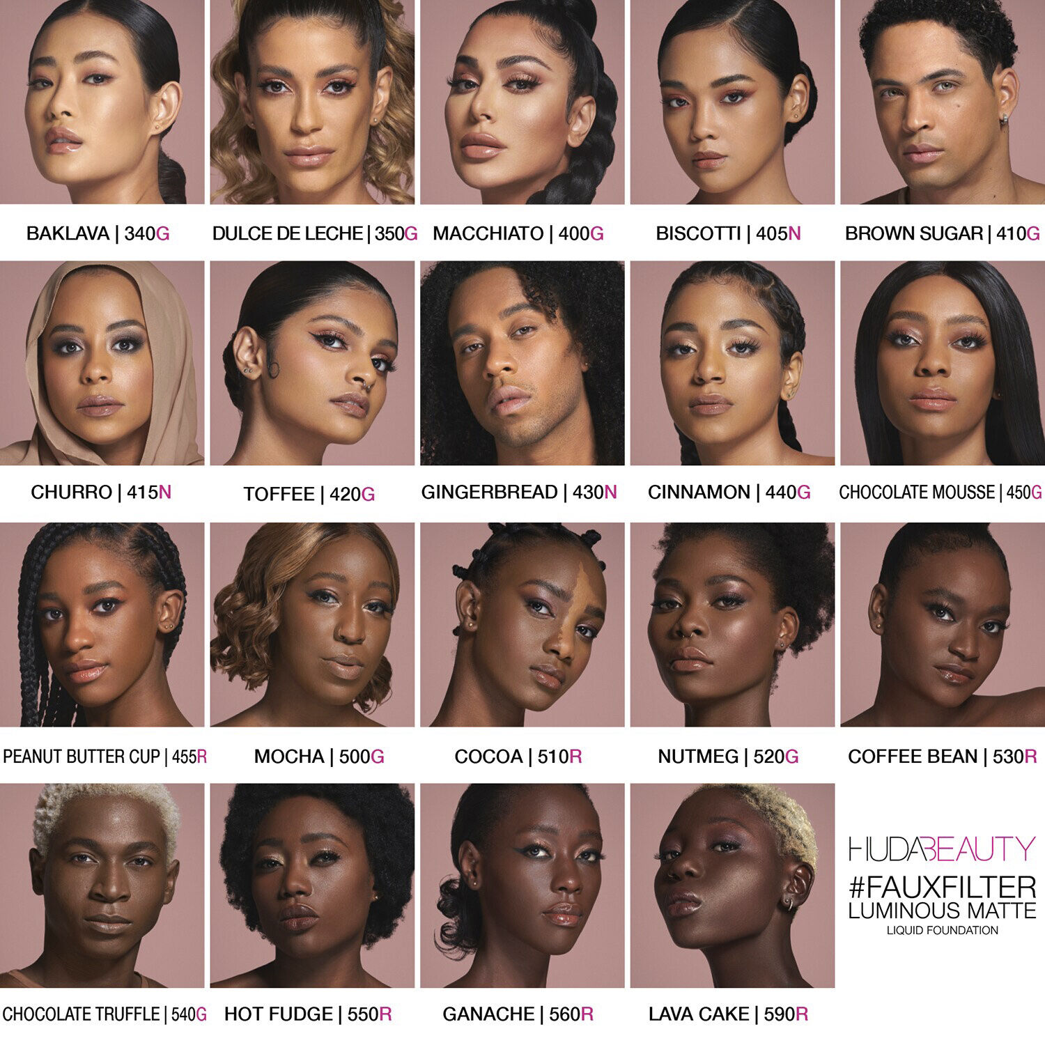 Faux filter luminous matte - Foundation