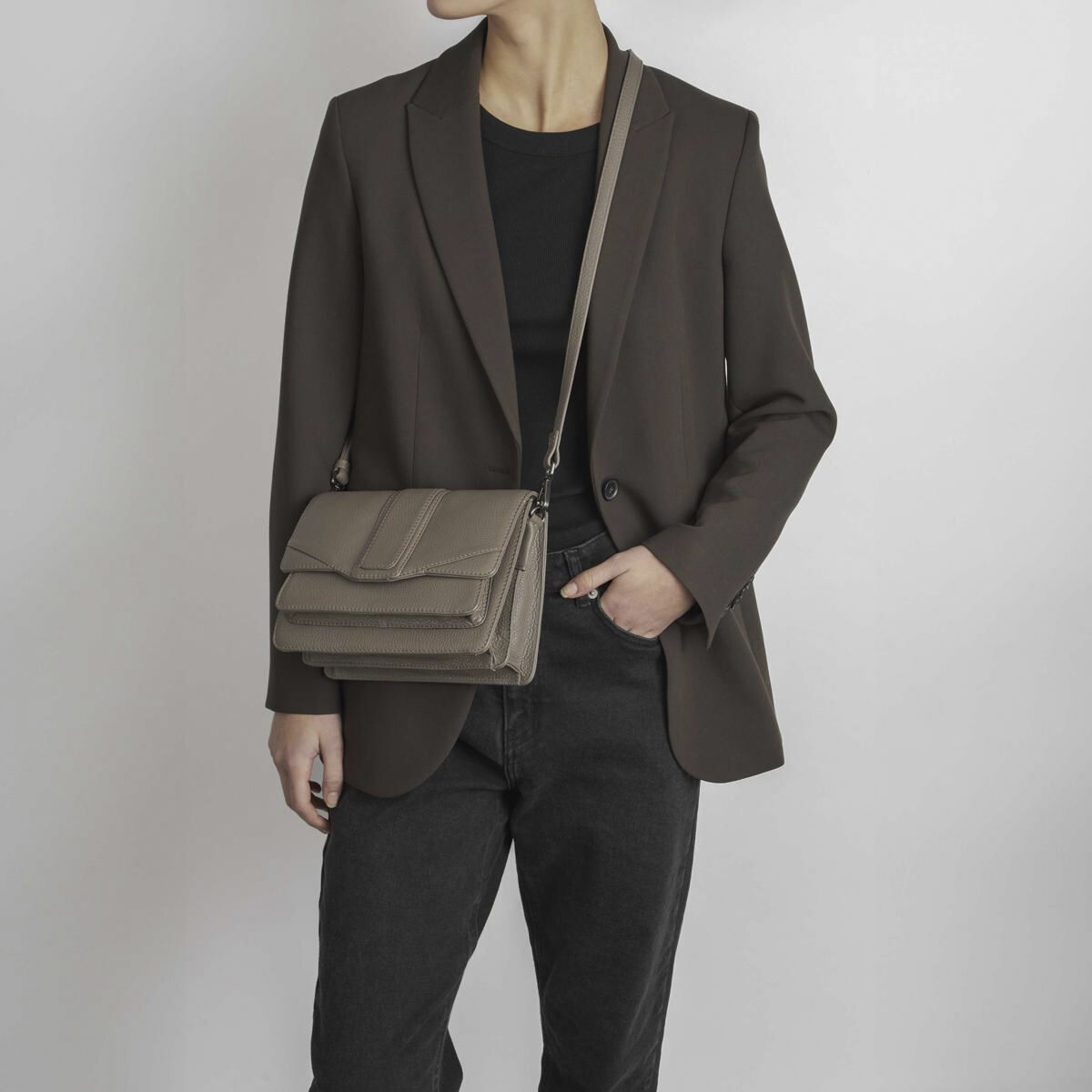 JaneMBG Crossbody Bag, Grain