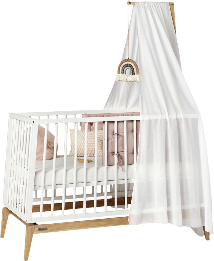 Himmel til Linea og Luna babyseng, Hvid