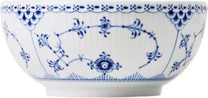 Blue Fluted HL Bowl 73cl