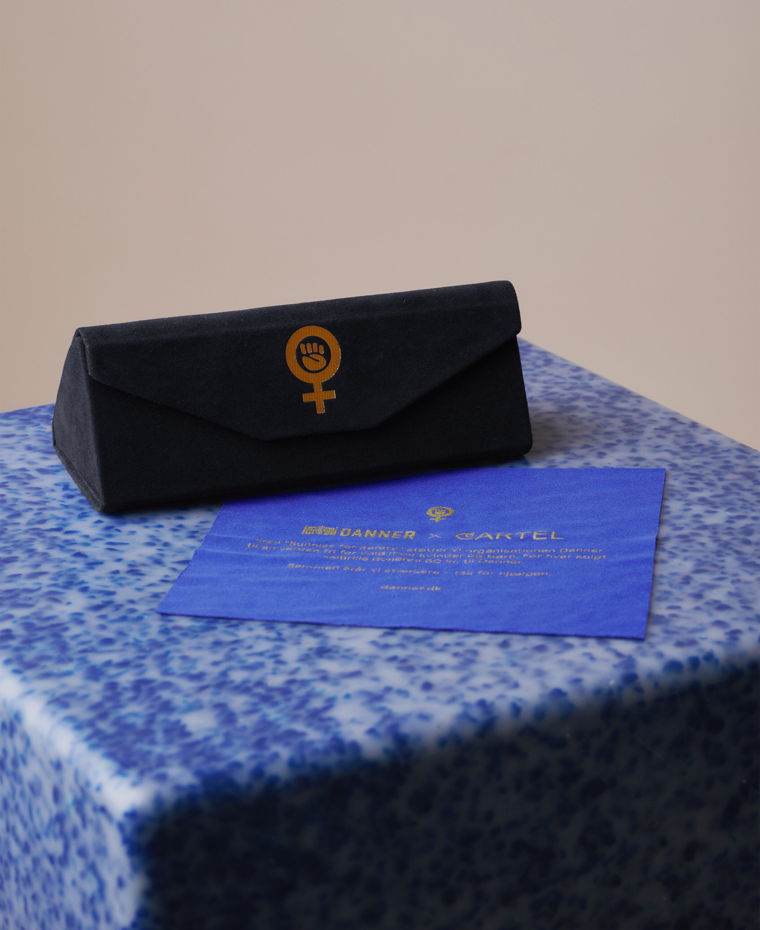 Danner x Cartel Oval Sunnies - Shell/CartelBlue