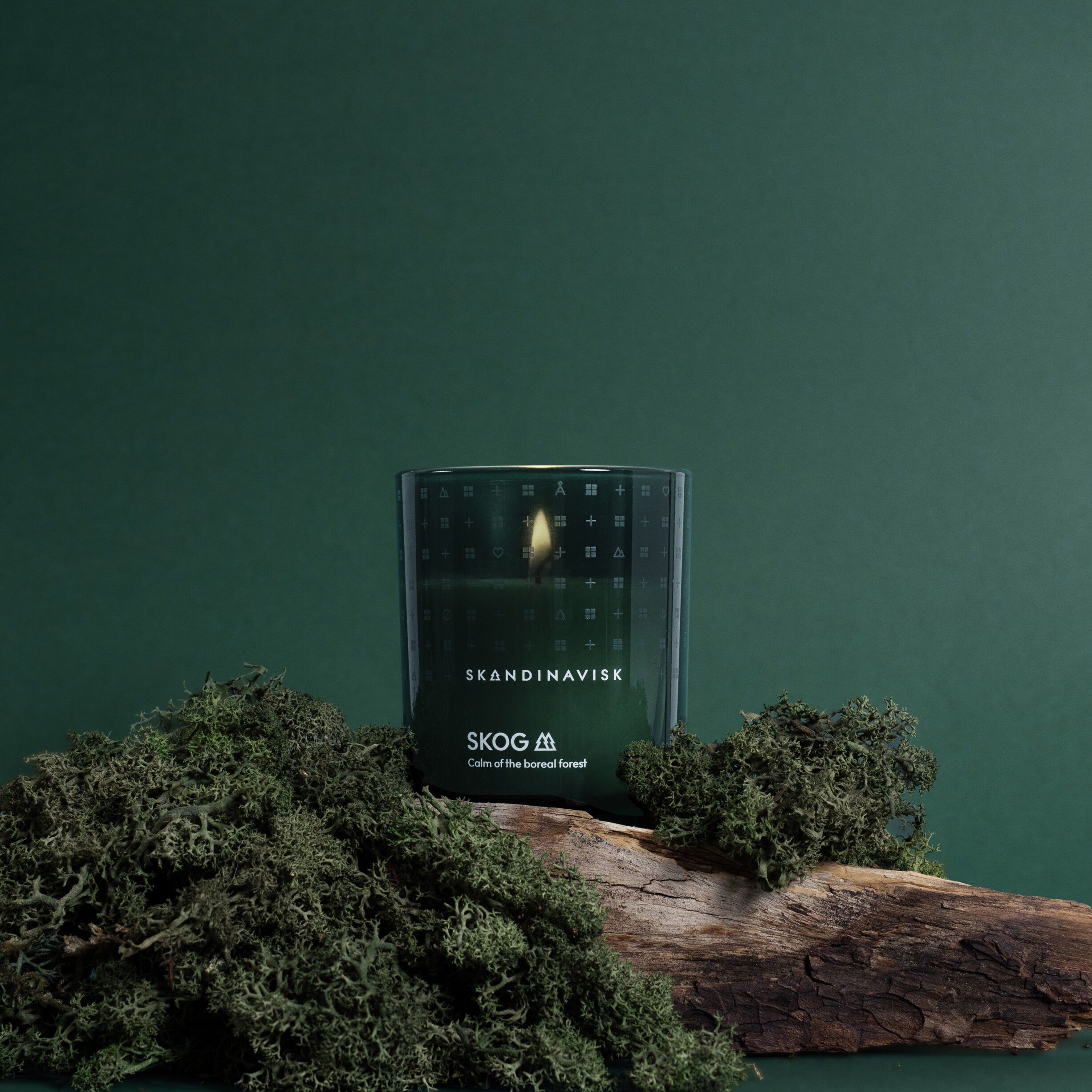 SKOG Scented Candle w Lid 200g