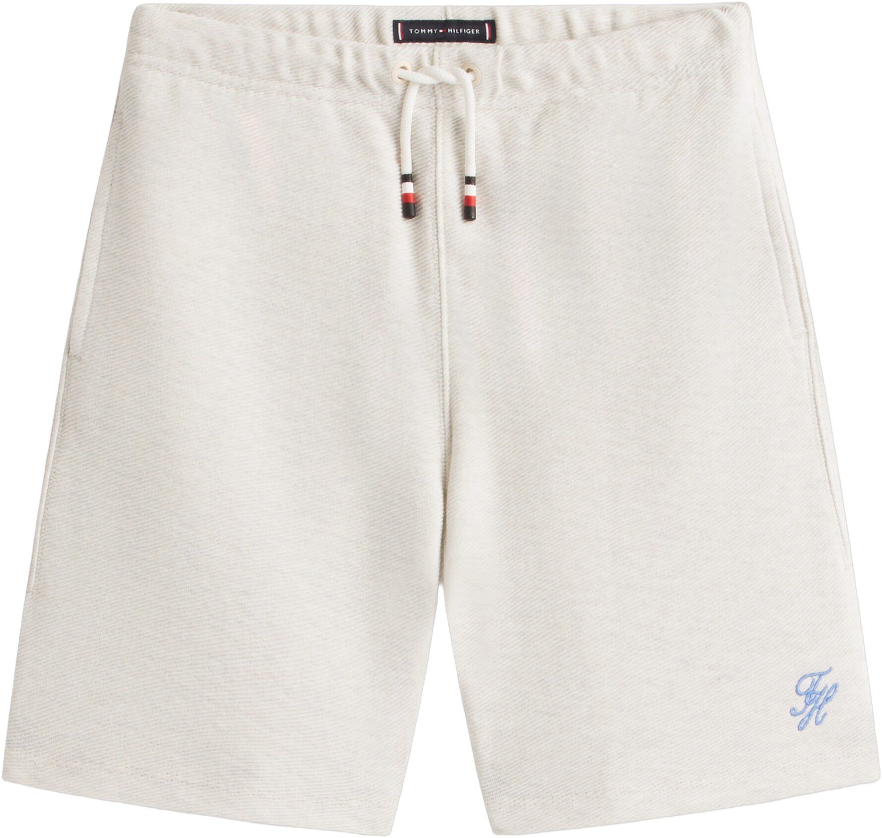 Logo Embroidery Jersey Twill Shorts
