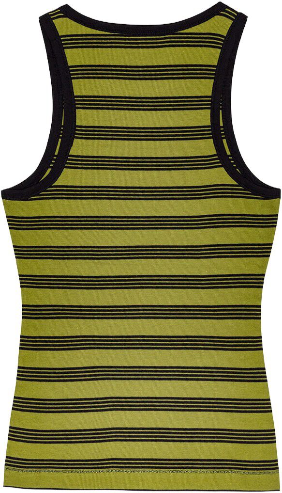 Striped Soft Cotton Rib Tank Top
