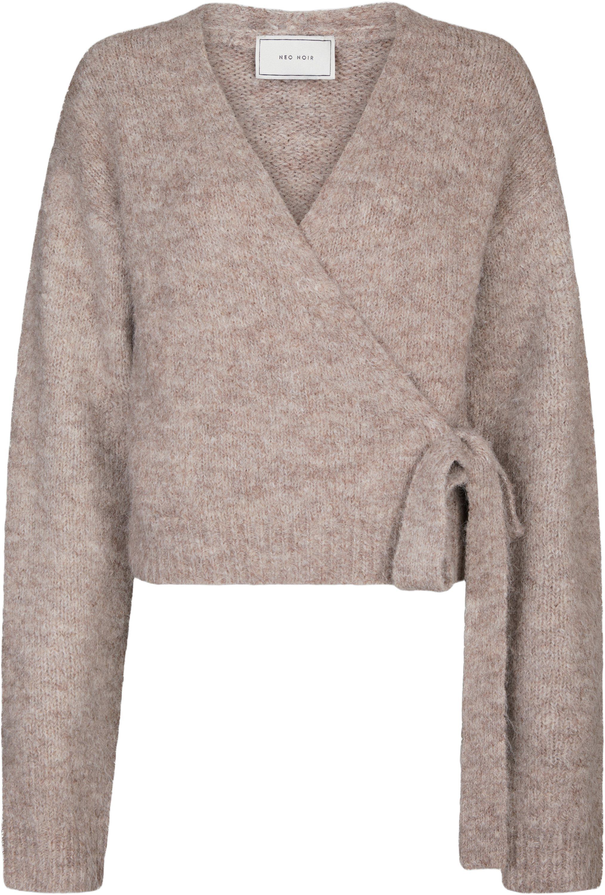 Ronia Fluffy Wrap Knit Cardigan