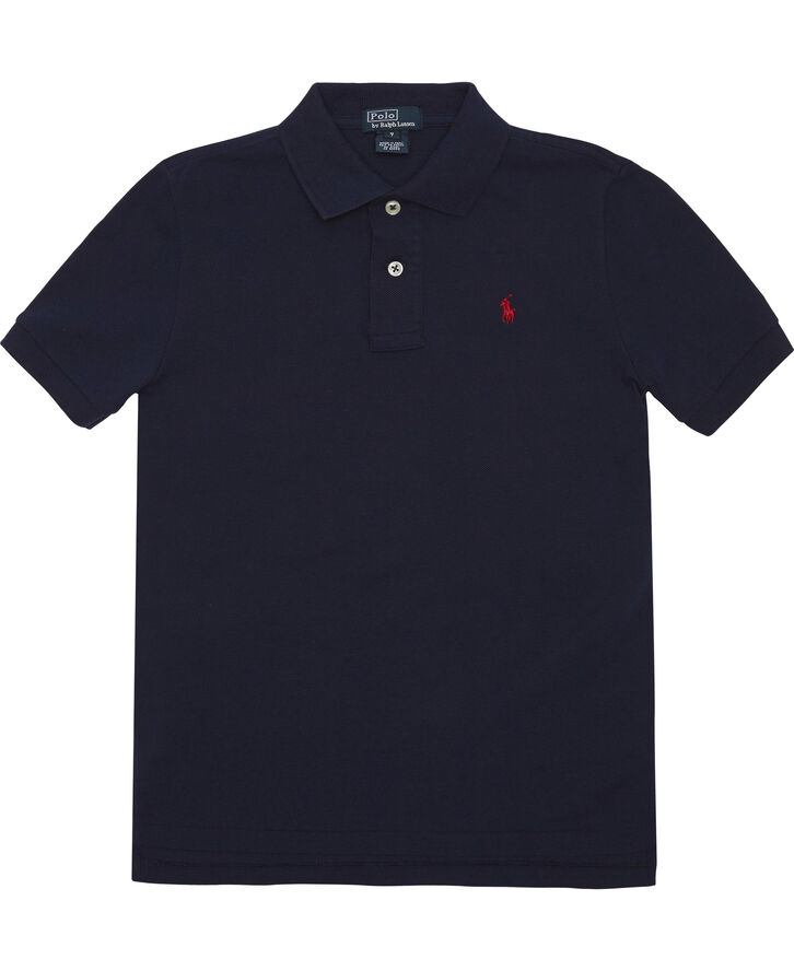 Cotton Mesh Polo Shirt