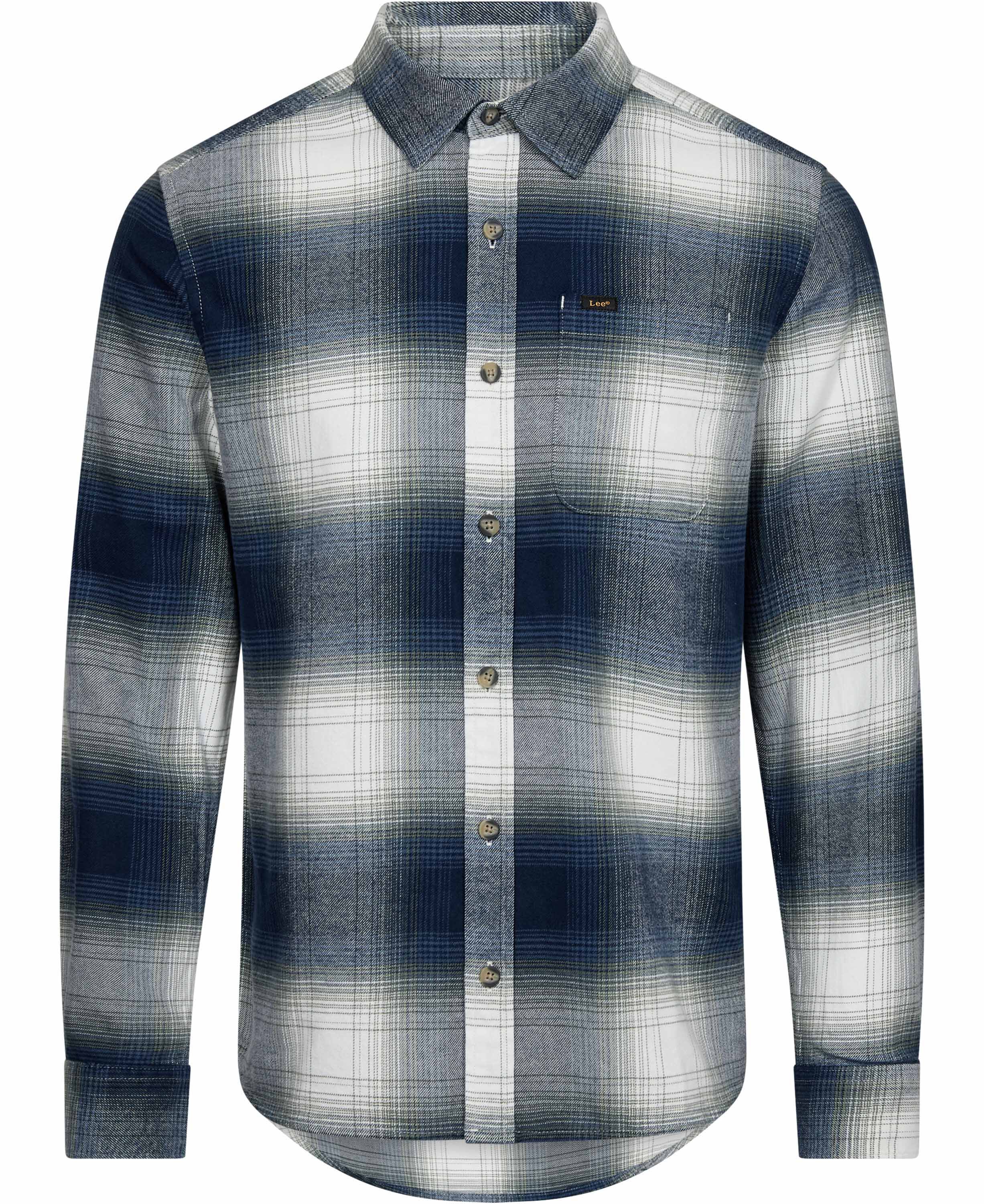 LEESURE_SHIRT DRESS_BLUES