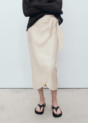 LINEN SKIRT - PAREO