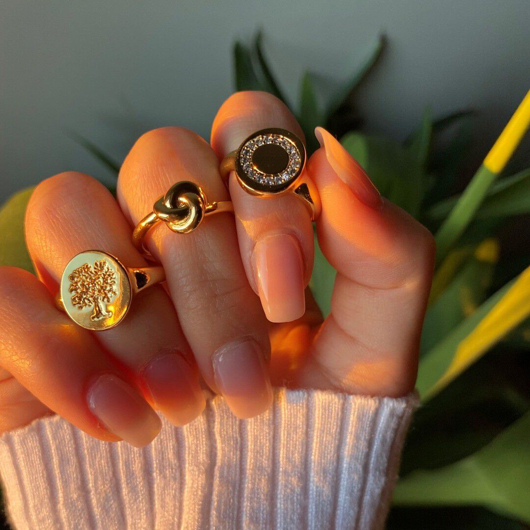 Circle of Life Signet Ring