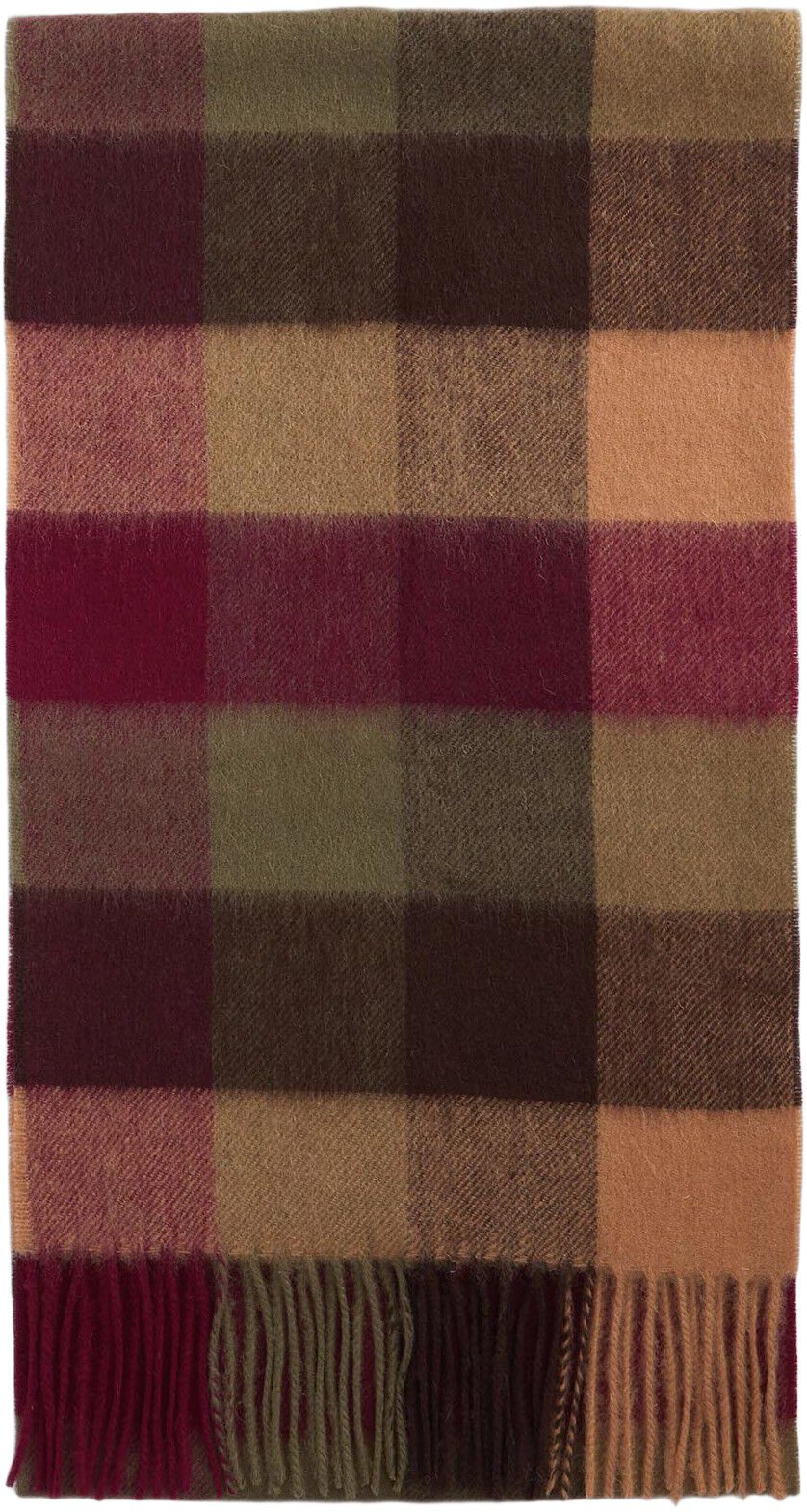 Barbour Lambswool Tattersall Scarf