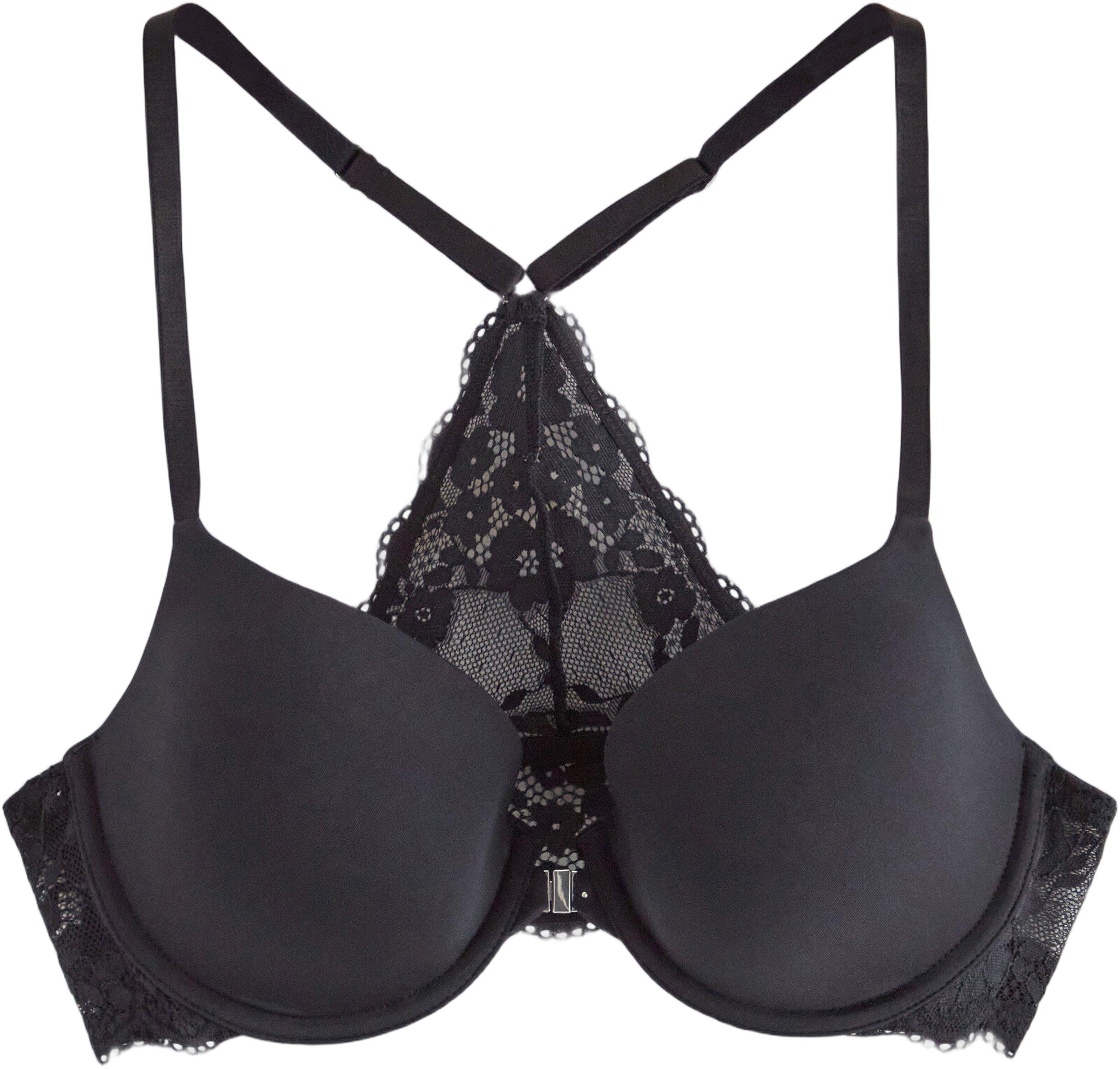 Lilja t-shirt-bh med st&auml;gning framtill