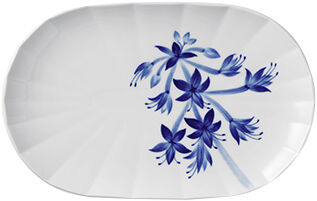 Blomst ovalt 24 cm. Fad - Hosta