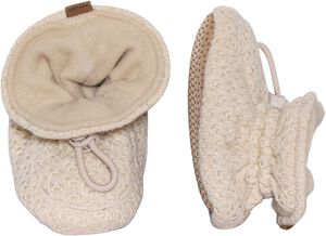 Drops glitter textile slippers