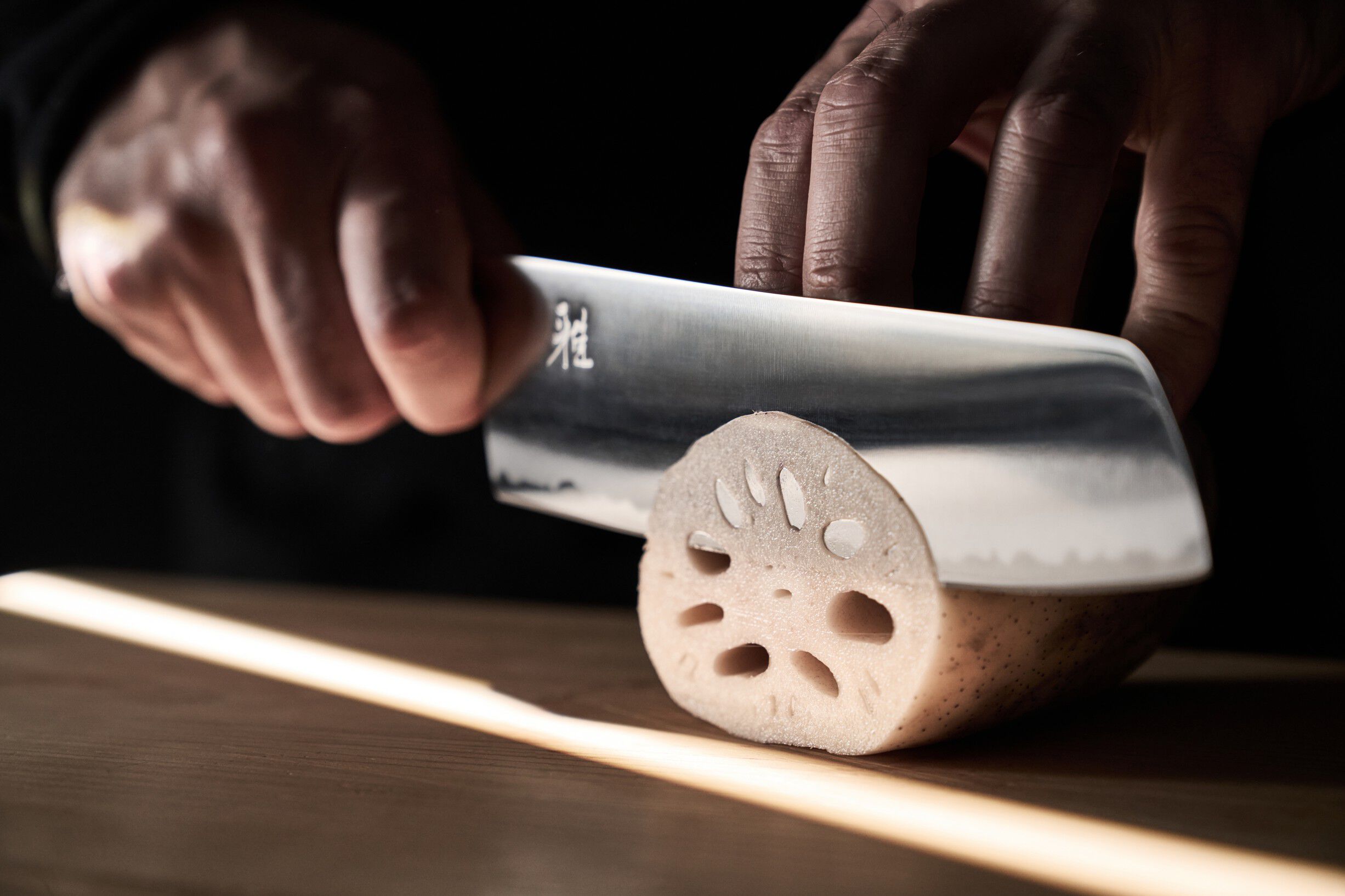 Koya 17 cm, Nakiri, Beige