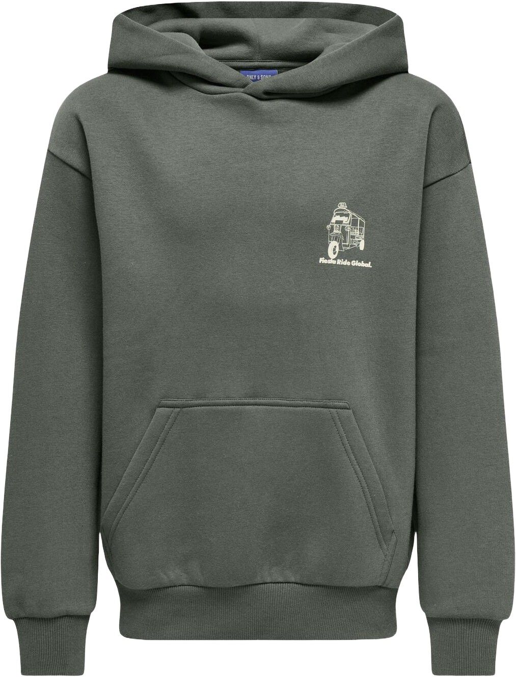 Osjceres Tuktuk Rlx Print Hood Swt