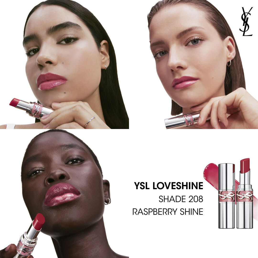 YSL LOVESHINE WET SHINE LIPSTICK 208