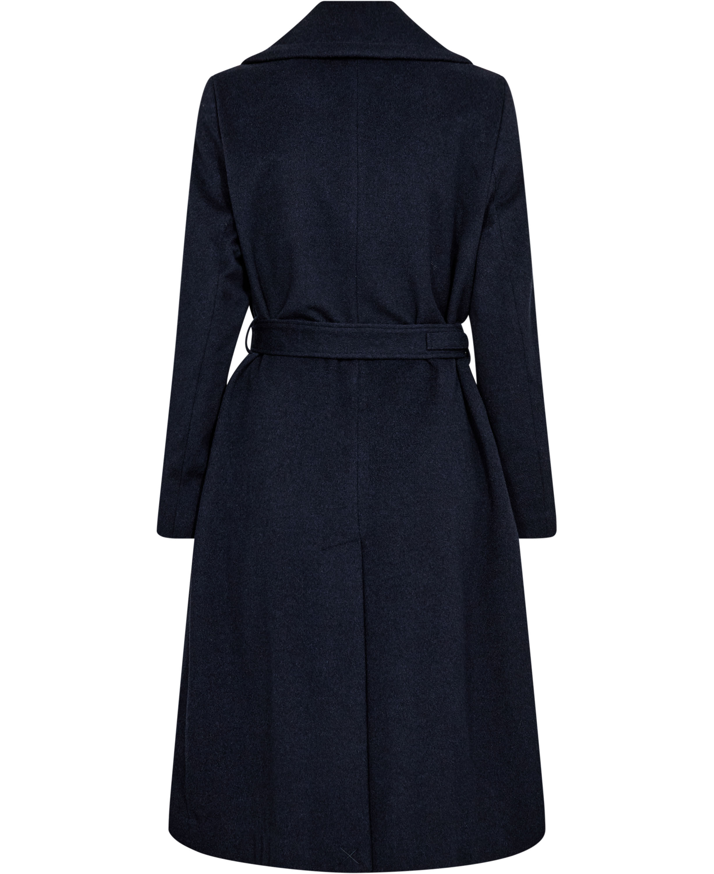 Cashmere Coat W - Clareta Belt Midi