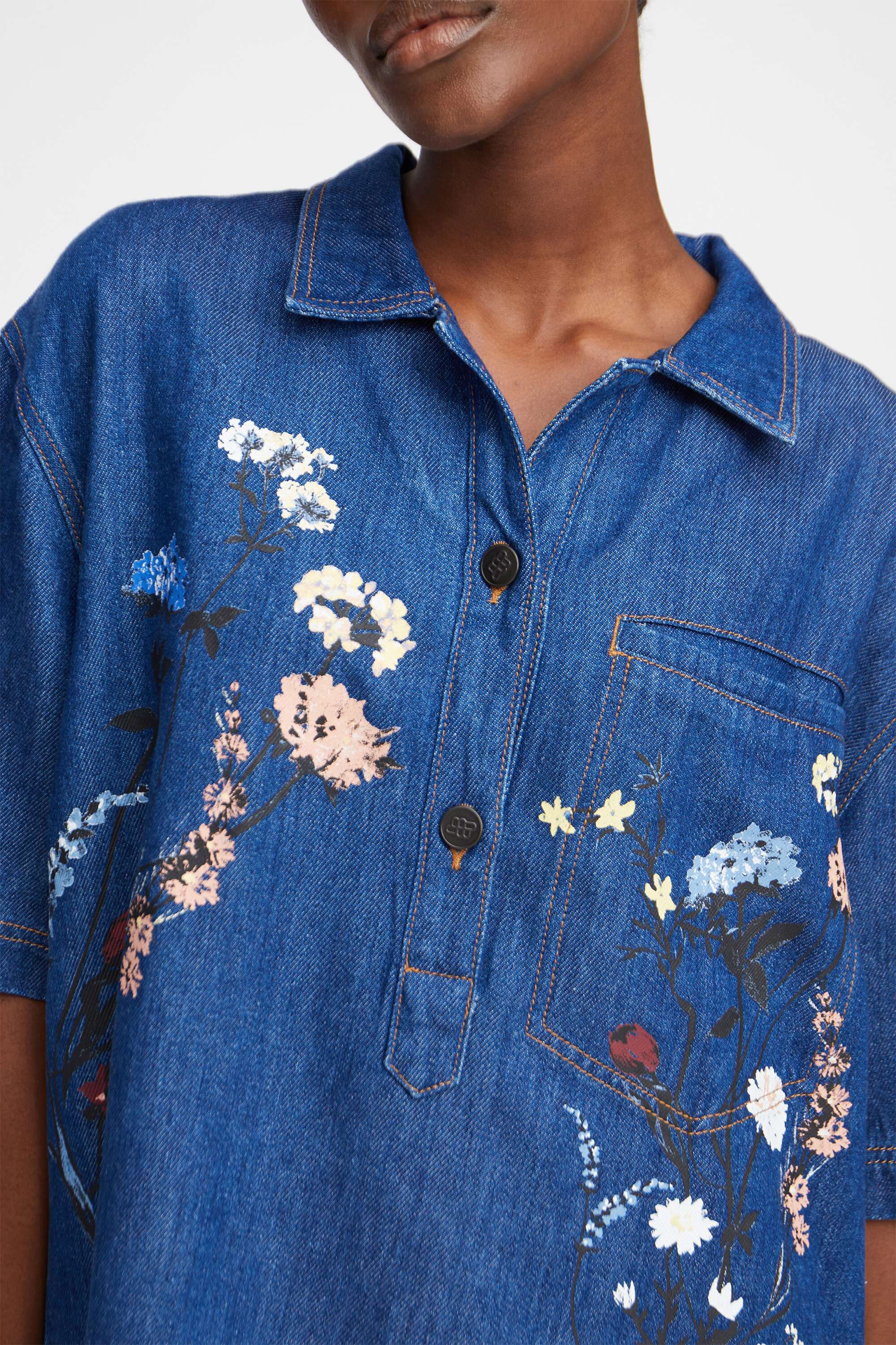 PHOR 100% Tencel Denim Top