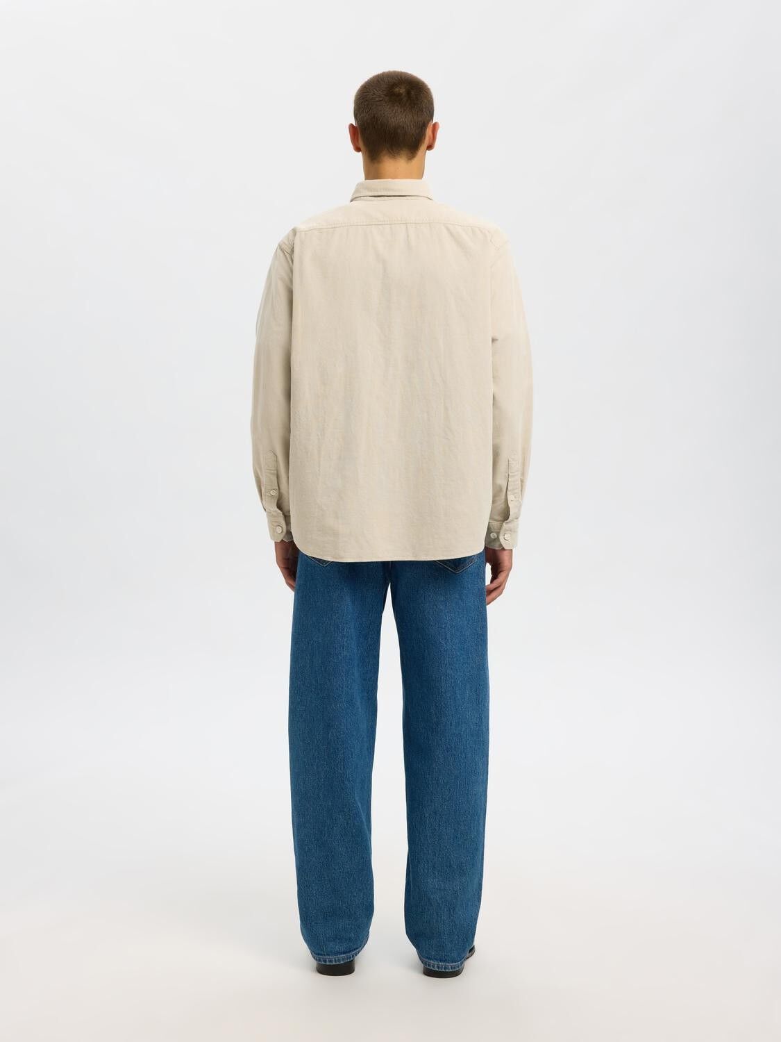 Slmregcole Danni Cord Bd Ls Shirt Noos