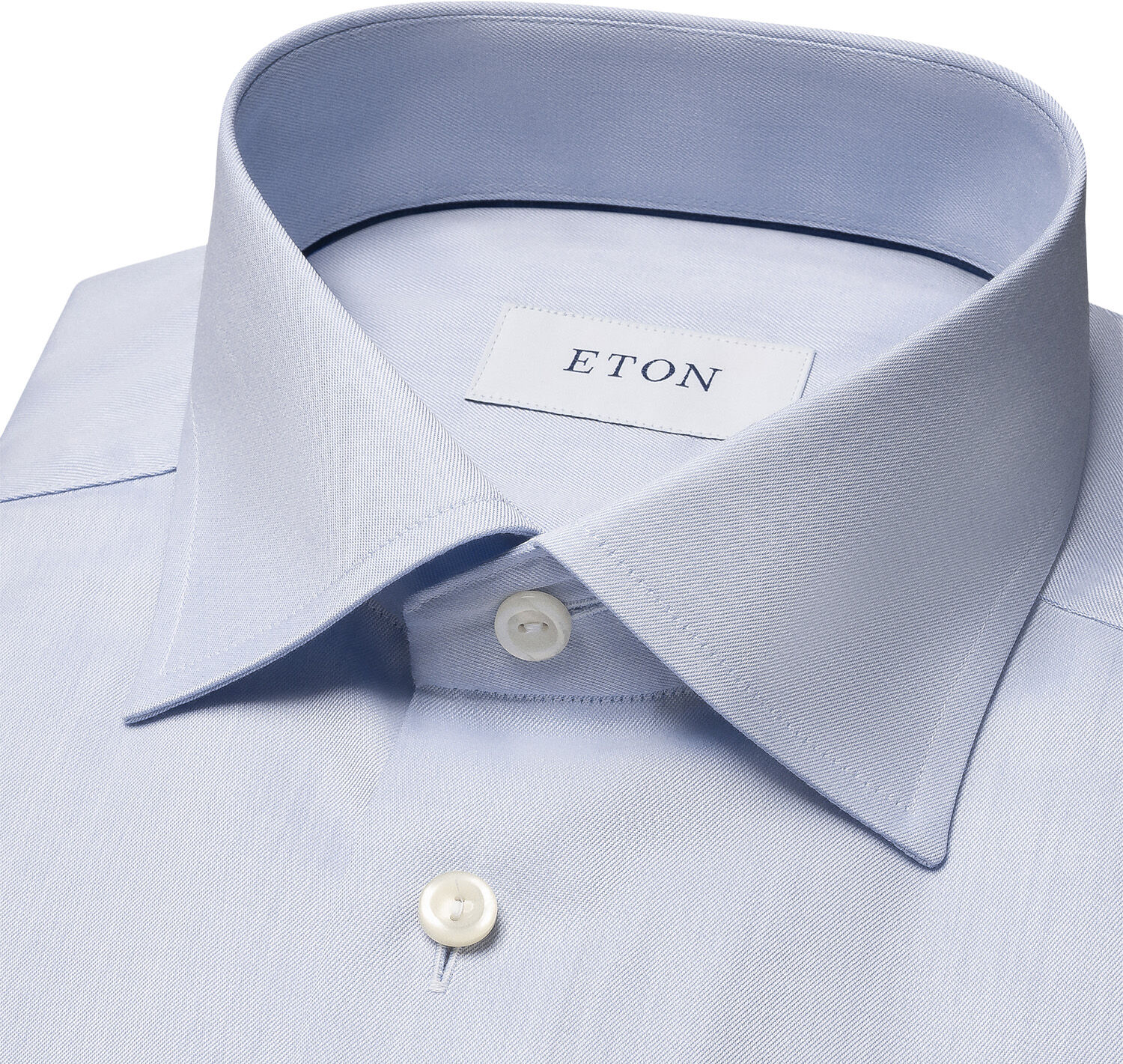 Contemporary Fit Light Blue Signature Twill Shirt