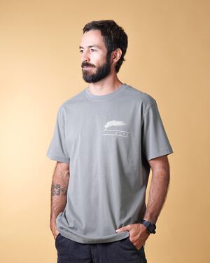 STÆRK VIND CH MEN'S BRUSHED T-SHIRT