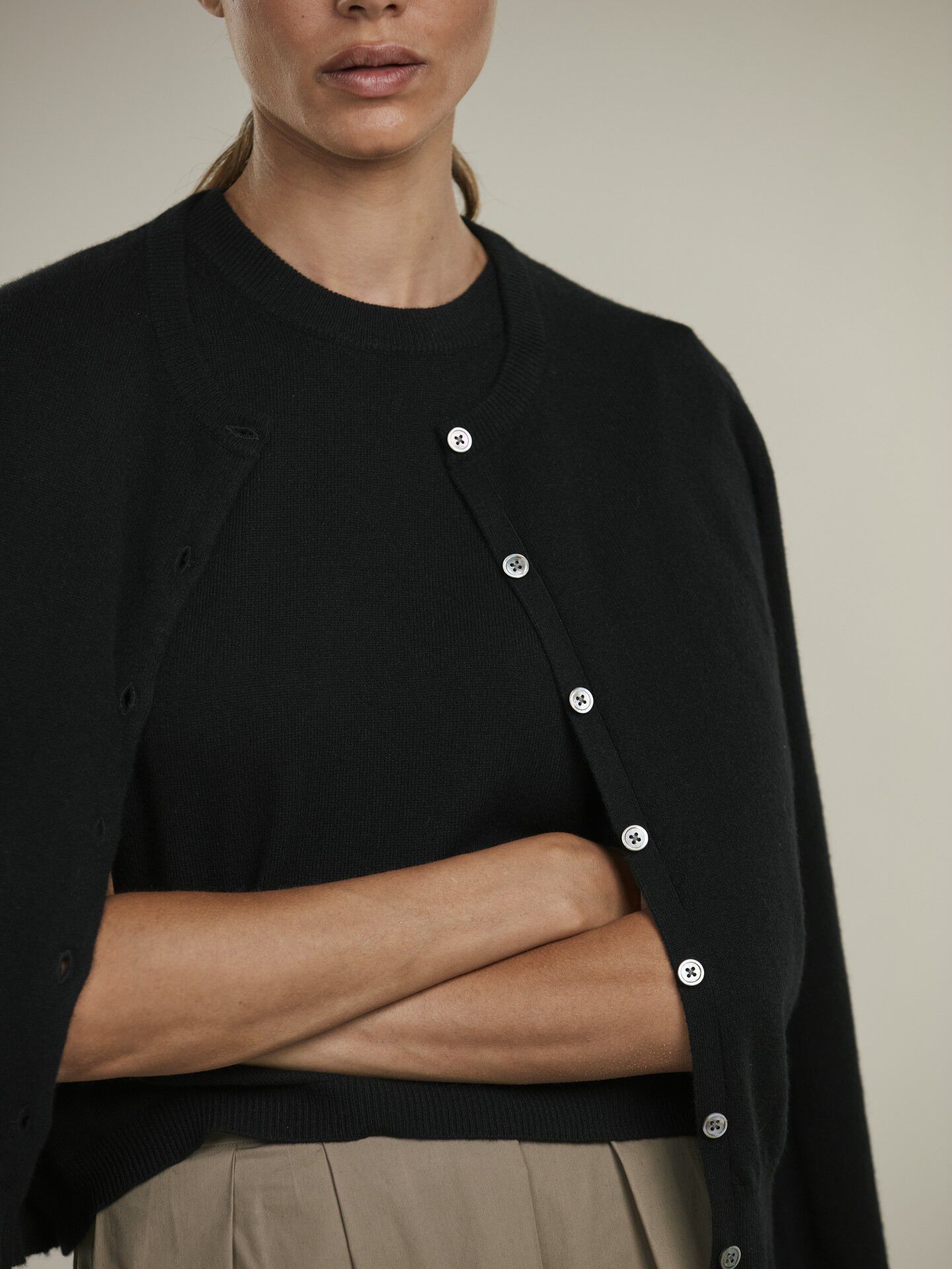 Judith Cardigan, Knit