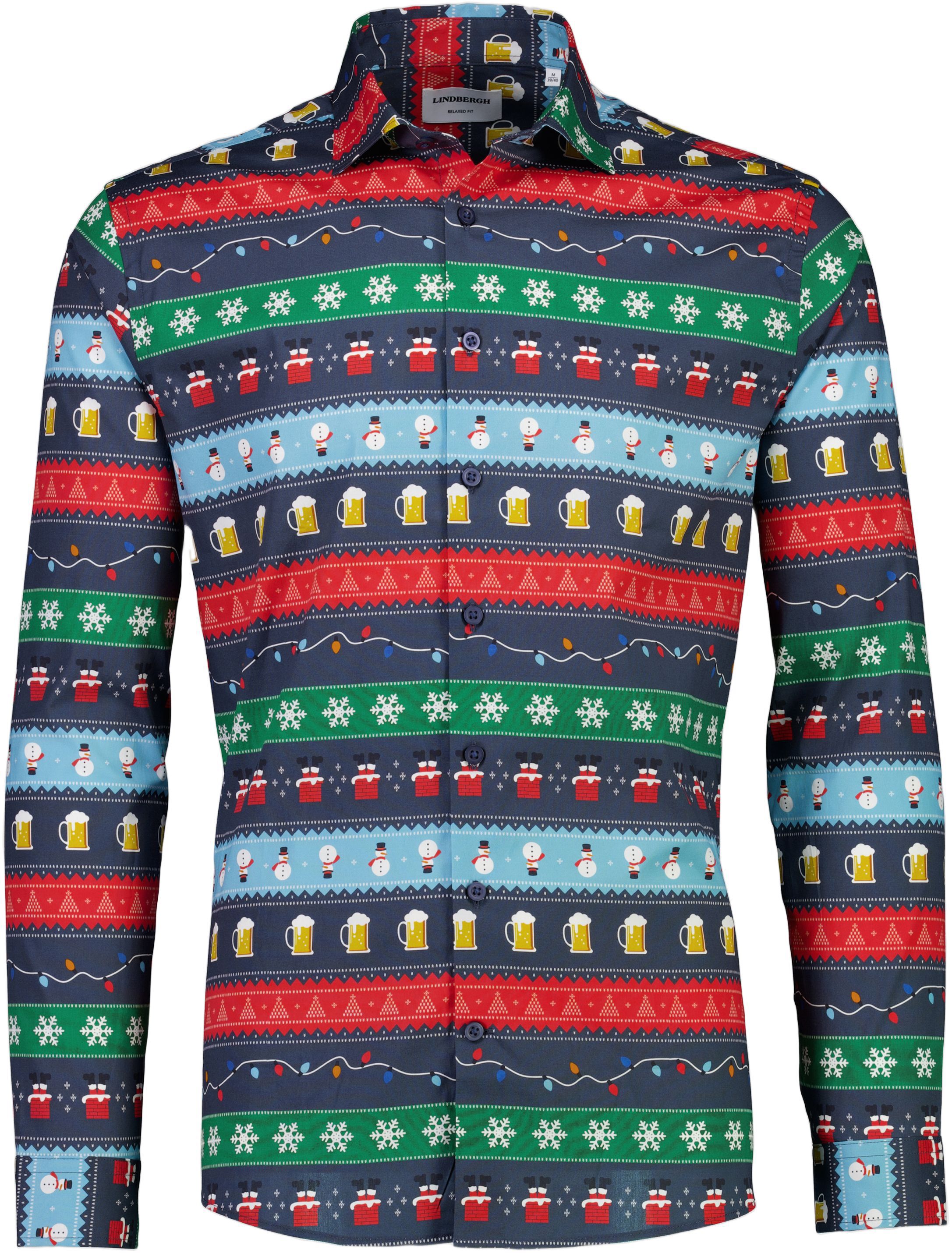 AOP Christmas shirt L/S