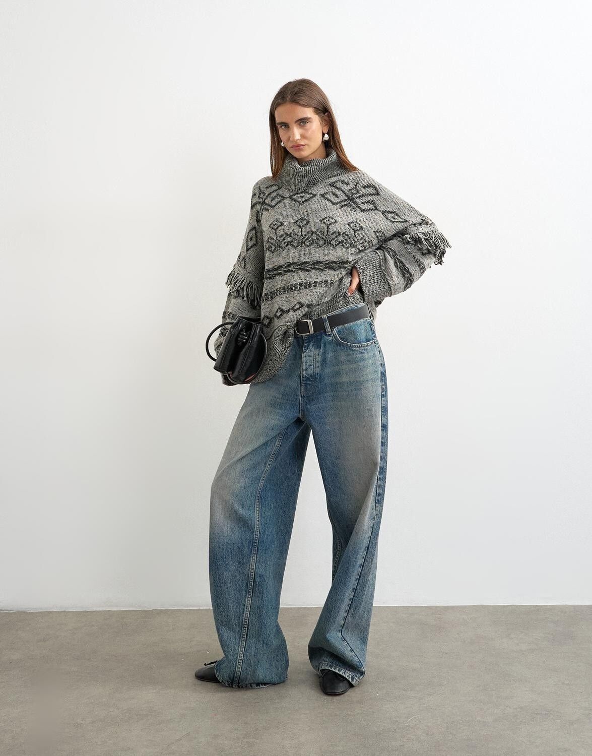 Tsfenya Knitted Oversized Jumper Knt